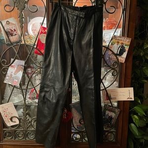 JLC New York leather pants